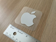 Adesivo adesivo logotipo original da Apple branco fabricante de equipamento original autêntico Apple comprar usado  Enviando para Brazil