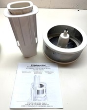 Usado, Acessório extrator de suco Kitchenaid acessório KFPJE para processador de alimentos. comprar usado  Enviando para Brazil