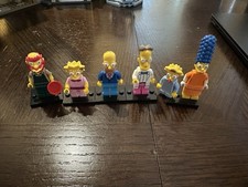 Simpsons Mini Figos Legos Lisa Homer Marge Willy Millhouse Maggie Frink Excelente Estado Usado comprar usado  Enviando para Brazil
