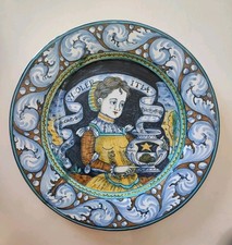 Piatto donna ceramica usato  Isola del Gran Sasso d'Italia