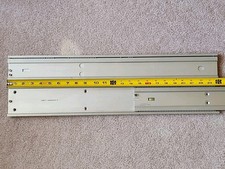 1 CONJUNTO: ZERO Corp. HD conjunto deslizante de gaveta, 24" L, fechado, trava e estende até 38-3/8"., usado comprar usado  Enviando para Brazil