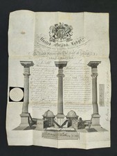 1855 antique masonic for sale  Avondale