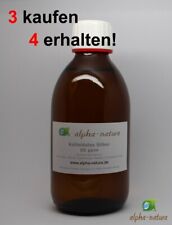 5x250ml kolloidales silber gebraucht kaufen  Schmölln