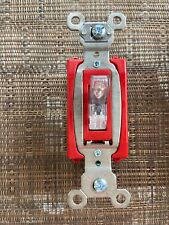 Interruptor piloto 5 Legrand 20A pólo único BS grau de especificação de fio claro iluminado 120/277V comprar usado  Enviando para Brazil