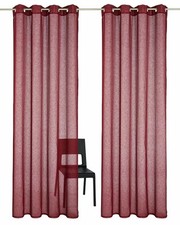 Vorhang set bordeaux gebraucht kaufen  Neumarkt i.d.OPf.