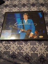 Foto emoldurada assinada por Paul McCartney com certificado de autenticidade comprar usado  Enviando para Brazil