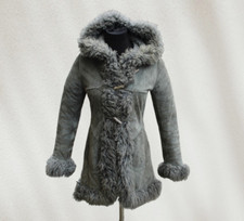 Cappotto pelle scamosciato usato  Milano