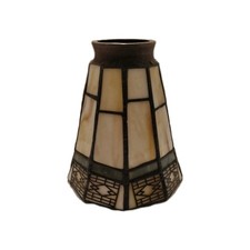 Candelabro estilo vitral estilo Tiffany ventilador de teto tons claros verde creme comprar usado Candelabro estilo vitral estilo Tiffany ventilador de teto tons claros verde creme comprar usado  Enviando para Brazil