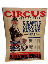 Circus city festival for sale  Algonquin