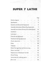 Lathe instruction manual for sale  Addison