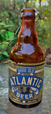 BOA VELHA CERVEJA ATLÂNTICA ORLANDO FLORIDA Etiqueta de Papel IRTP 12 oz Garrafa Stubby VAZIA comprar usado  Enviando para Brazil