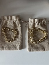 Gold bracelets for sale  MARKET HARBOROUGH