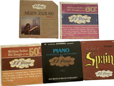 101 Strings: Piano Concertos, 50’s Hits, Soul Of Spain, 60’s Hits, Million Hits, usado comprar usado  Enviando para Brazil