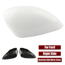 Capa de espelho retrovisor de carro branca brilhante lateral direita para Ford Fiesta MK7 2008-2017, usado comprar usado  Enviando para Brazil