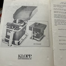 Original factory klopp for sale  Santa Ana