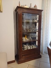 Cristalliera legno noce usato  Perugia