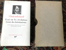 Pléiade chateaubriand essais d'occasion  La Rochelle