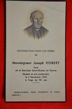 Image mortuaire décès d'occasion  Basse-Goulaine