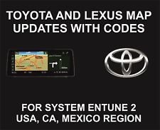 Actualización del mapa de navegación Toyota y Lexus, para Entune 2, EE. UU., CA, región de México segunda mano  Embacar hacia Mexico