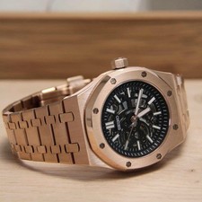 Seikmod Royal Octo Skeleton Rose Gold | NH35 Aut | Sapphire | Open Heart comprar usado  Enviando para Brazil