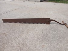 Antique ice saw for sale  Evansdale