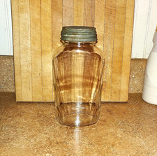 Raro Westmoreland Glass Co 1910-1929 frasco de vidro oval tampa de pedreiro Boyds comprar usado  Enviando para Brazil