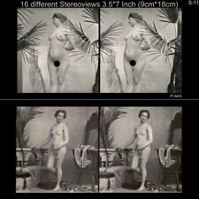 16 Akt Stereofotos klassik Nude Paris 1910 Lot 11 Stereoviews France comprar usado  Enviando para Brazil