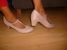 Riemchenpumps tolle damen gebraucht kaufen  Schlangen