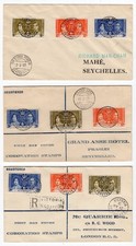 Seychelles 1937 trio for sale  CORBRIDGE