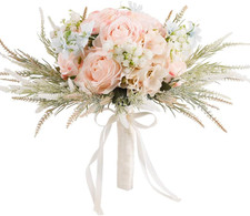 Bouquet rose artificiali usato  Roma