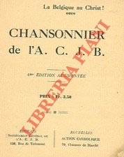 Scoutismo chansonnier c. usato  Italia