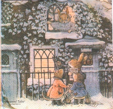 Serviette foxwood tales gebraucht kaufen  Frankfurt am Main