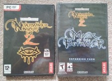 NEVERWINTER NIGHTS 2 + MASK OF THE TRAYER PC Pacote de Expansão - Novo e Selado comprar usado  Enviando para Brazil