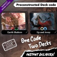 Starter Kit 2022 Decks Booster Code MTG Arena card ⚡Auto⚡ comprar usado  Enviando para Brazil