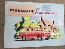 Standard companion brochure for sale  WEYMOUTH