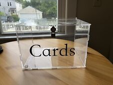 Acrylic wedding card for sale  Dublin