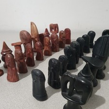 Hand carved chess for sale  CHELTENHAM