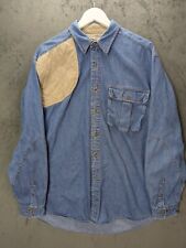 Wrangler denim shirt for sale  CHATHAM