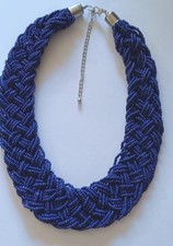 Chunky braided blue for sale  Lake George
