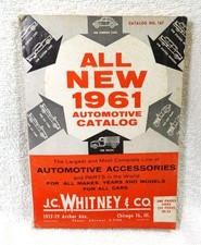 Whitney automotive catalog for sale  Warren