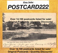 CT Norwalk Belle Island porto 1905 cartão postal vintage CASASAS EM EAST BEACH CONN comprar usado CT Norwalk Belle Island porto 1905 cartão postal vintage CASASAS EM EAST BEACH CONN comprar usado  Enviando para Brazil