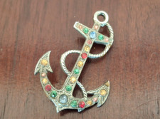 Vintage colourful anchor for sale  PORT TALBOT