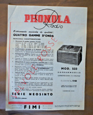 615z phonola radio usato  Bologna