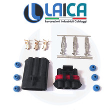 CONNETTORE 3 POLI VIE TENUTA STAGNA DELPHI METRI PACK 630 AUTO NAUTICA 46A 1 KIT comprar usado  Enviando para Brazil