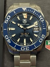 🔥Tag Heuer Aquaracer Calibre 5 41mm Mostrador Azul Marinho SEM RESERVA!🔥, usado comprar usado  Enviando para Brazil
