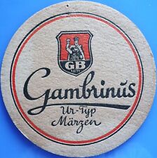 Alter bierdeckel gambrinus gebraucht kaufen  Balingen