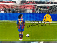 Ronaldinho hand signed for sale  CAMBRIDGE