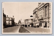 Cartão postal antigo do México CIDADE DO MÉXICO Av. Juarez 1920s Rppc comprar usado  Enviando para Brazil