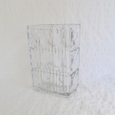 Chunky glass vase for sale  NOTTINGHAM