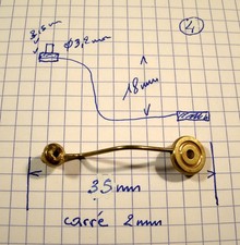 Détachée pendule marteau d'occasion Détachée pendule marteau d'occasion  France